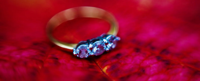 London wedding photographers, South London engagement photographer, engagement photographer, engagement ring on red leaf