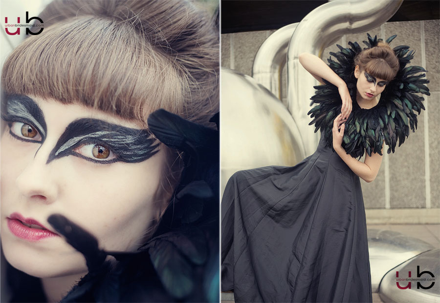 black-swan-london-wedding-photographer-15 Black Swan / Swan Lake Inspired Shoot