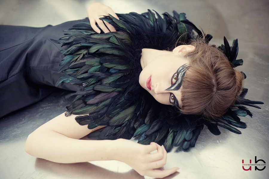 black-swan-model-shoot-london-wedding-photographer-2 Black Swan / Swan Lake Inspired Shoot