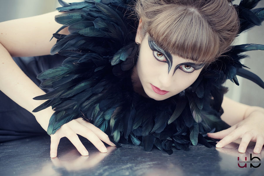 black-swan-model-shoot-london-wedding-photographer-3 Black Swan / Swan Lake Inspired Shoot