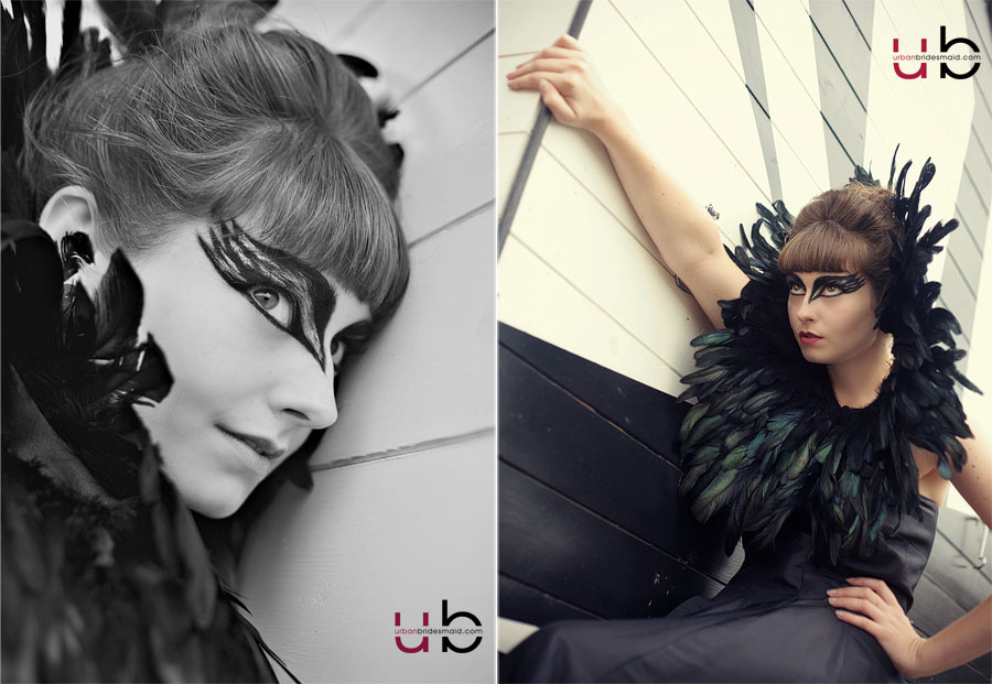 black-swan-model-shoot-london-wedding-photographer-5 Black Swan / Swan Lake Inspired Shoot