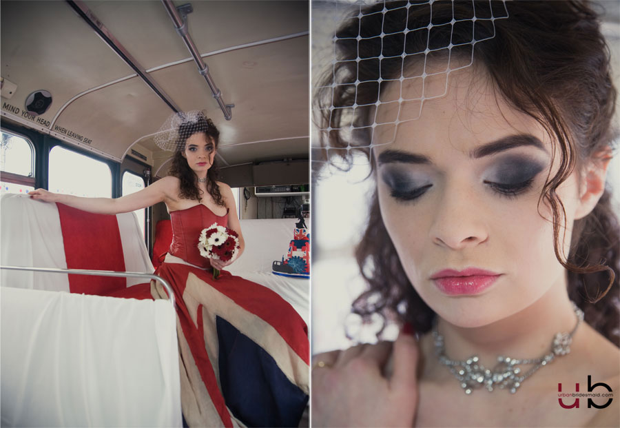 london-wedding-photographer-bus-union-jack-dress-21 On the Buses//Best of British//Big Red Wedding Photography Shoot Deptford